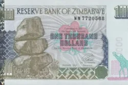 Zimbabwe 1.000 Dólares