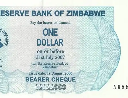 Zimbabwe 1 Dólar