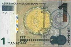 C 4170 AZERBAIJÃO 1 MANAT FE