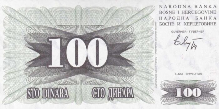 BOSNIA 100N