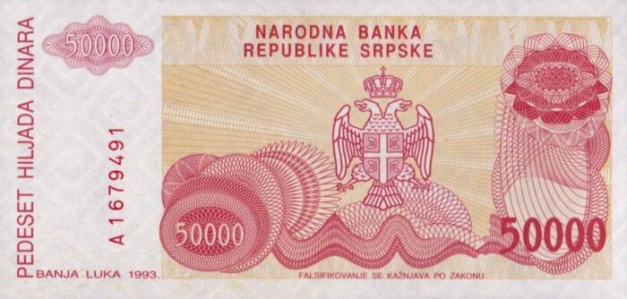 BOSNIA 50.000V