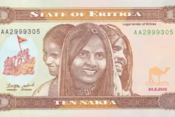 Eritreia 10 Nakfa