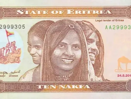 Eritreia 10 Nakfa