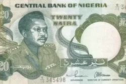 Nigéria 20 Naira