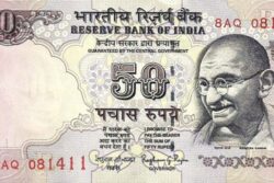 ÍNDIA 50 RUPEES