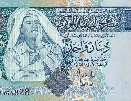 Líbia 1 Dinar