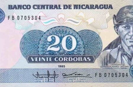 Nicaragua 20 Cordobas