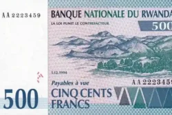 Ruanda 500 Francos