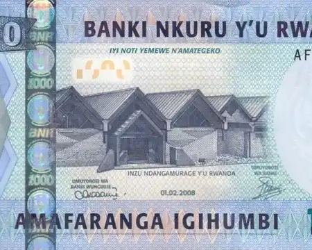 Ruanda 1.000 Francos