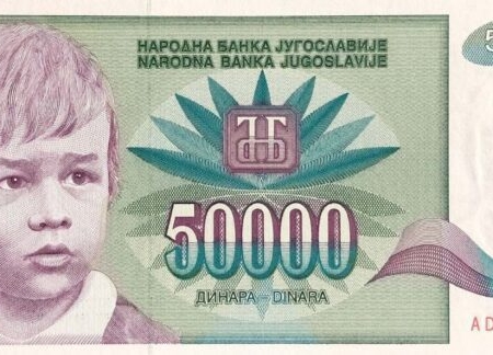 IUGOSLAVIA 50.000