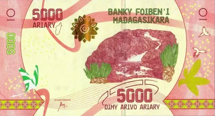 Madagascar 5.000 Ariary