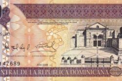 C 3570 REPUBLICA DOMINICANA 50 PESOS ORO FE