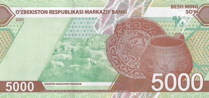 UZBEQUISTAO 5.000V