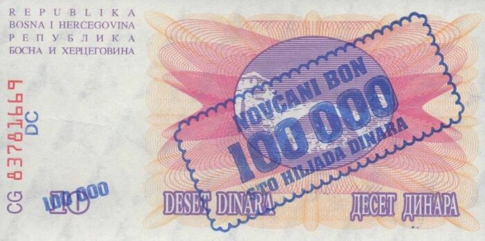 BOSNIA 100.000V 1