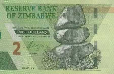 Zimbabwe 2 Dólares