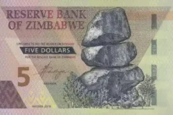 Zimbabwe 5 Dólares