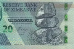 Zimbabwe 20 Dólares