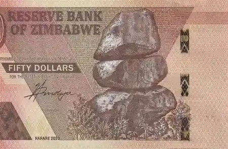 Zimbabwe 50 Dólares