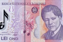 C 9082 ROMÊNIA 5 LEU ( POLÍMERO ) FE