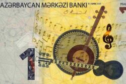 C 4172 AZERBAIJÃO 1 MANAT FE