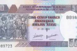 Burundi 500 Francos