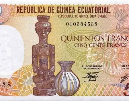 Guiné Equatorial 500 Francos