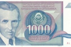 C 8493 IUGOSLÁVIA 1.000 DINARA FE