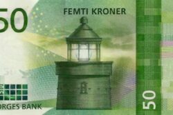 C 8855 NORUEGA 50 KRONER FE