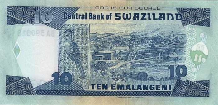 SWAZILAND 10V