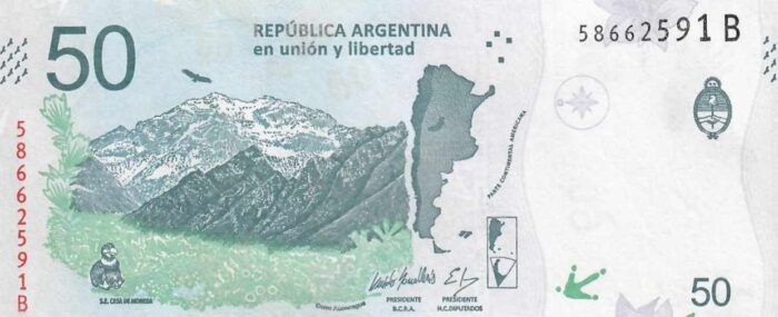 ARGENTINA 50 PV