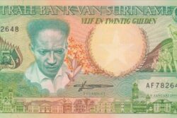 C 3620 SURINAME 25 GULDEN FE