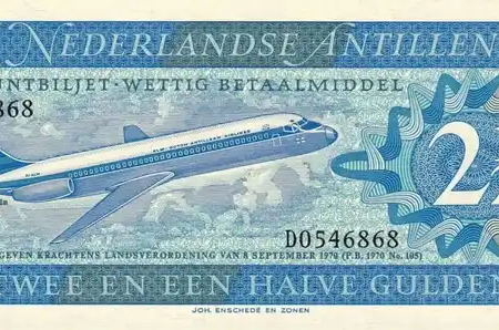 Antilhas Holandesas 2 1/2 Gulden