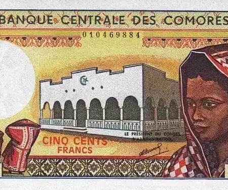 Comores 500 Francos