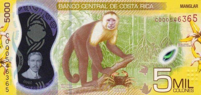 COSTA RICA 5.000V