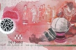C 5072 ILHAS MALDIVAS 100 RUFIYAA ( POLÍMERO ) FE