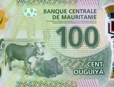 Mauritânia 100 Ouguiya