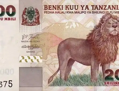 Tanzânia 2.000 Shilingi