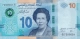 Tunísia 10 Dinares