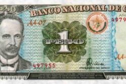 C 2695 CUBA 1 PESO FE