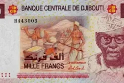 Djibouti 1.000 Francos