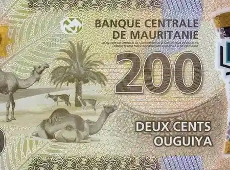Mauritânia 200 Ouguiya