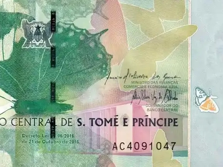 São Tomé e Príncipe 20 Dobras