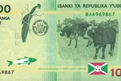 Burundi 1.000 Francos
