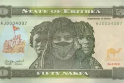 Eritreia 50 Nakfa