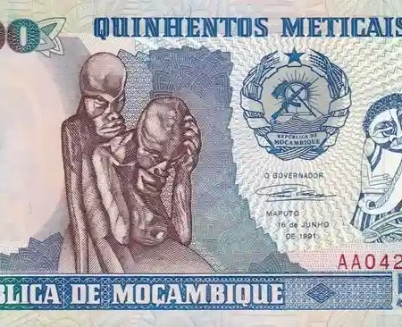 Moçambique 500 Meticais