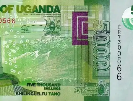 Uganda 5.000 Shillings