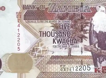 Zâmbia 5.000 Kwacha