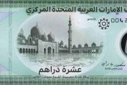 C 4865 EMIRADOS ÁRABES 10 DIRHAMS ( POLÍMERO ) FE