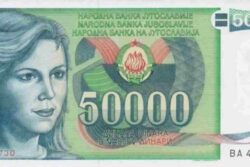 C 8505 IUGOSLÁVIA 50.000 DINARA FE