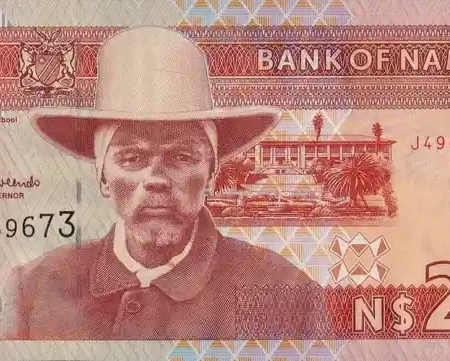 Namíbia 20 Dólares